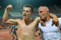 rm a kt glszerzvel =) Rudi s Jzsika a Levszki meccs utn <3